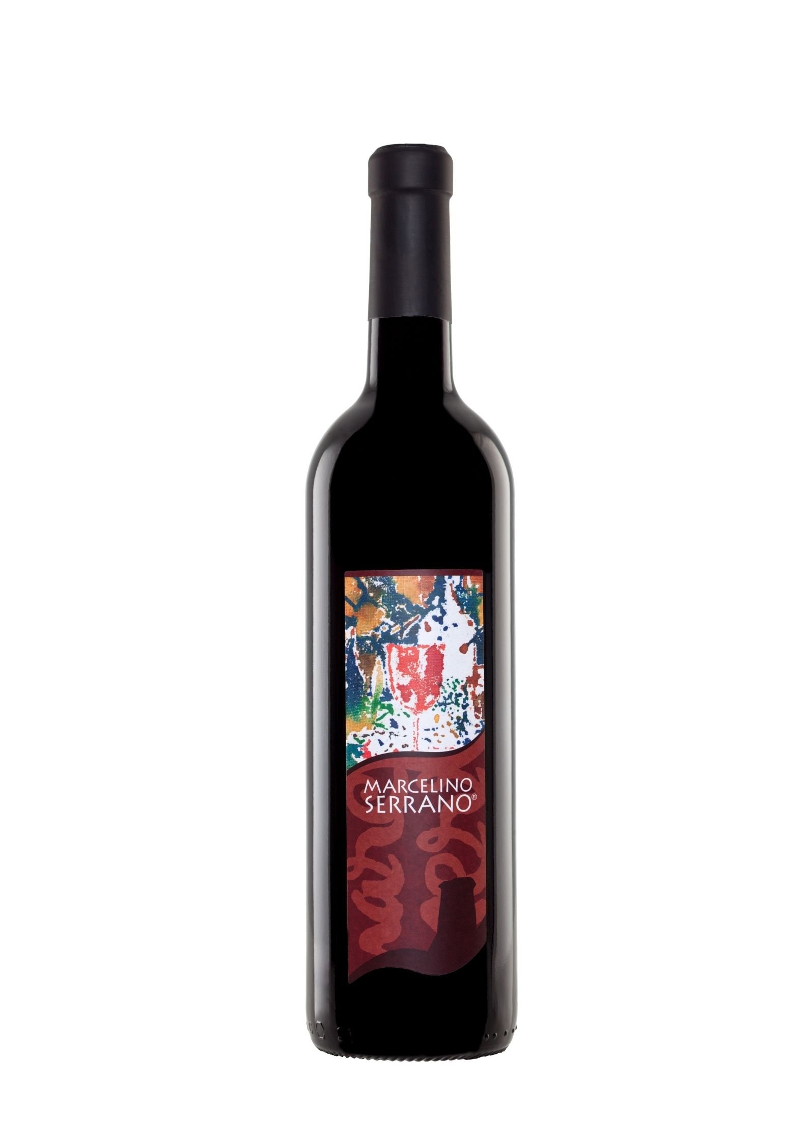 Vino tinto crianza "Marcelino Serrano" Etiqueta Roja