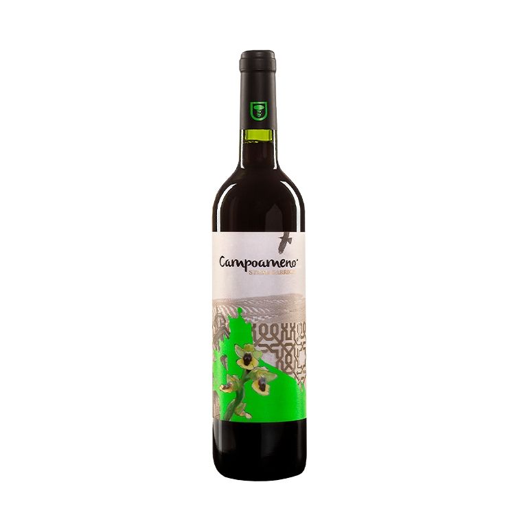 Campoameno Syrah Barrica | Vino Tinto Syrah con Barrica de Roble Americano