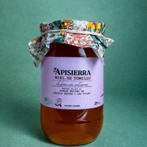 Miel de Tomillo 1kg. Apisierra | Miel Artesanal Monofloral de la Sierra de Cazorla