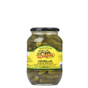 Pepinillos Sabor Anchoa – Encurtido Gourmet La Baezana