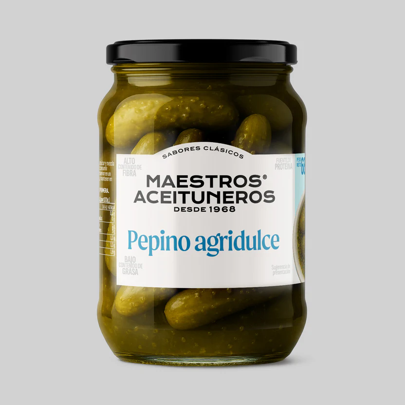 Pepino Agridulce Maestros Aceituneros – Encurtido Artesanal Dulce y Ácido