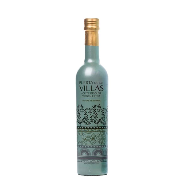 Puerta de las Villas Picual Temprano 500 ml | AOVE Premium de Cosecha Temprana de Jaén
