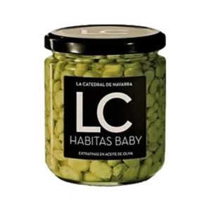 Habitas Baby Extrafinas en Aceite de Oliva 290g | Conserva Gourmet La Catedral de Navarra