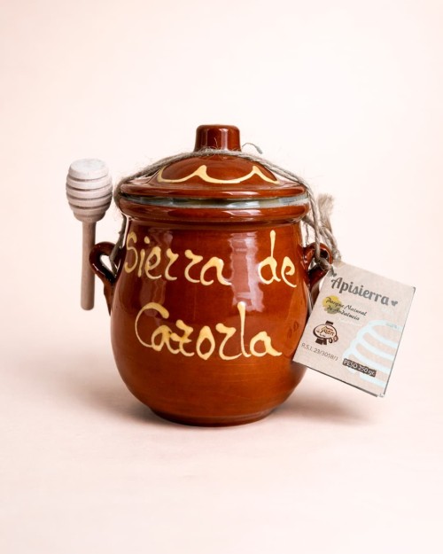 Orza de Cerámica con 250 g de Miel Apisierra Artesanal