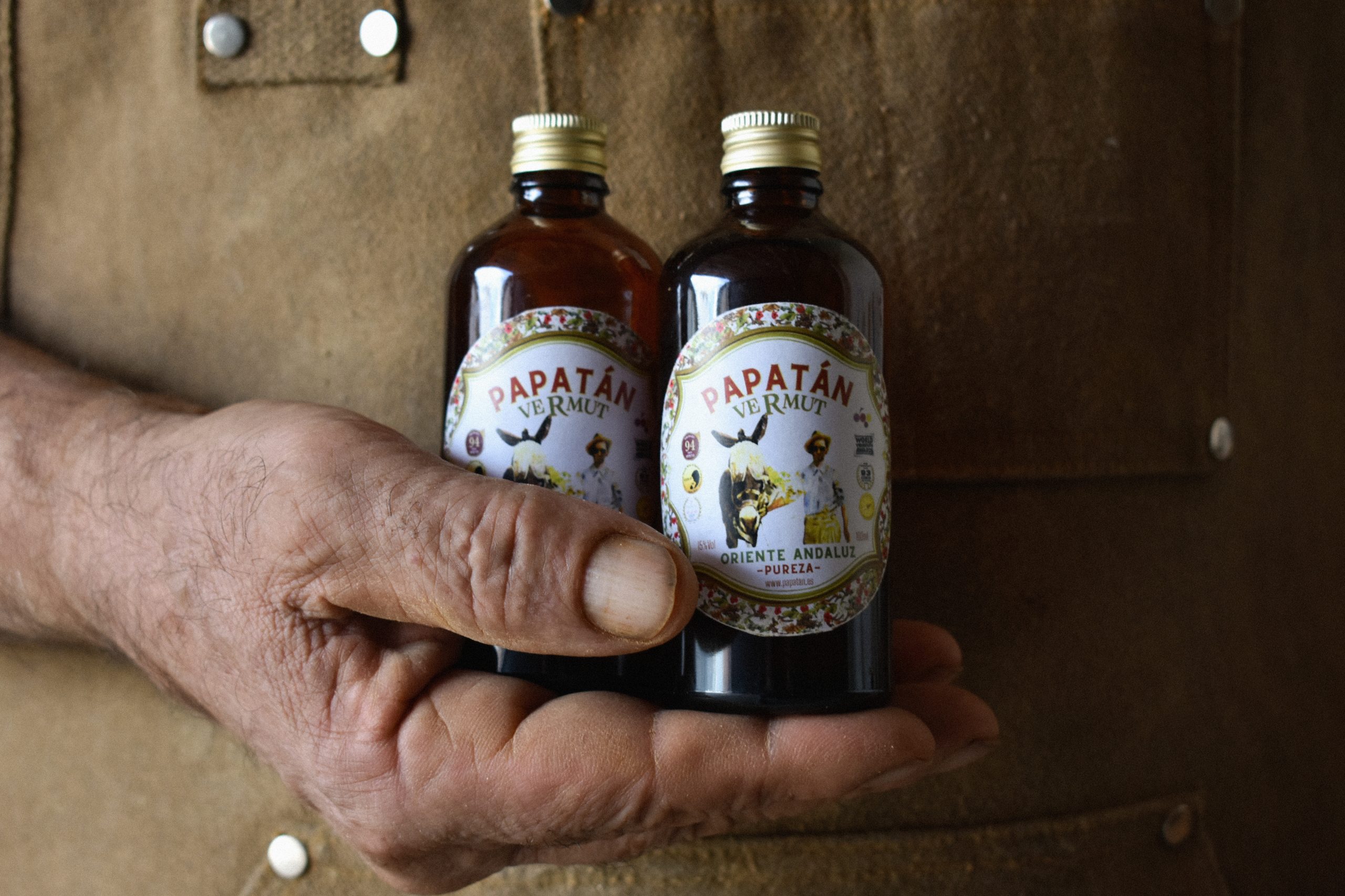 Vermut Papatán 100ml para Eventos | Regalo de Invitados Personalizado